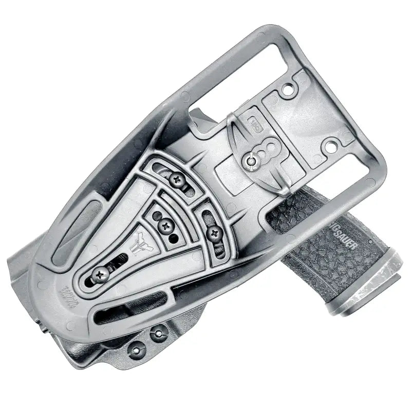 Gray gun holster for Sig Sauer P365-FUSE with Streamlight TLR-7 by Four Brothers Holsters