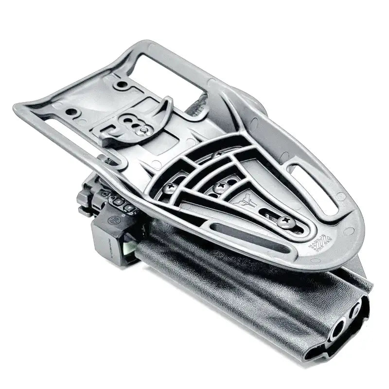 Gray gun holster for Sig Sauer P365-XMacro Comp, P365-XMacro, suitable for duty and competition