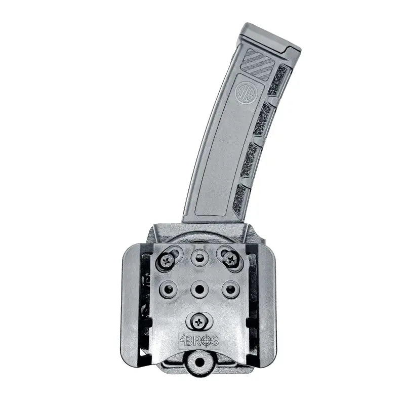Gray Sig Sauer MPX magazine holster for secure firearm magazine carry