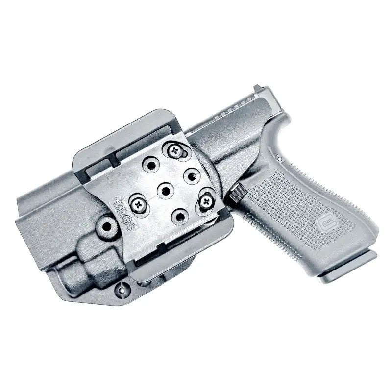 Gray pistol with TLR-7 HL-X in Glock 17 & TLR-7 HL-X OWB Holster