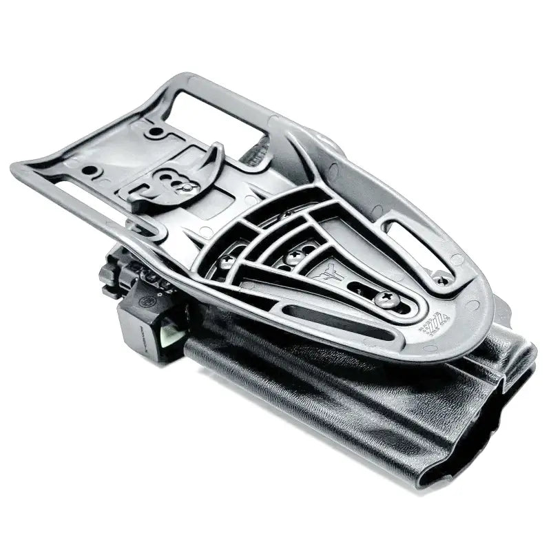 Gray plastic holster compatible with Sig Sauer P365-FUSE and Streamlight TLR-7 by Four Brothers Holsters