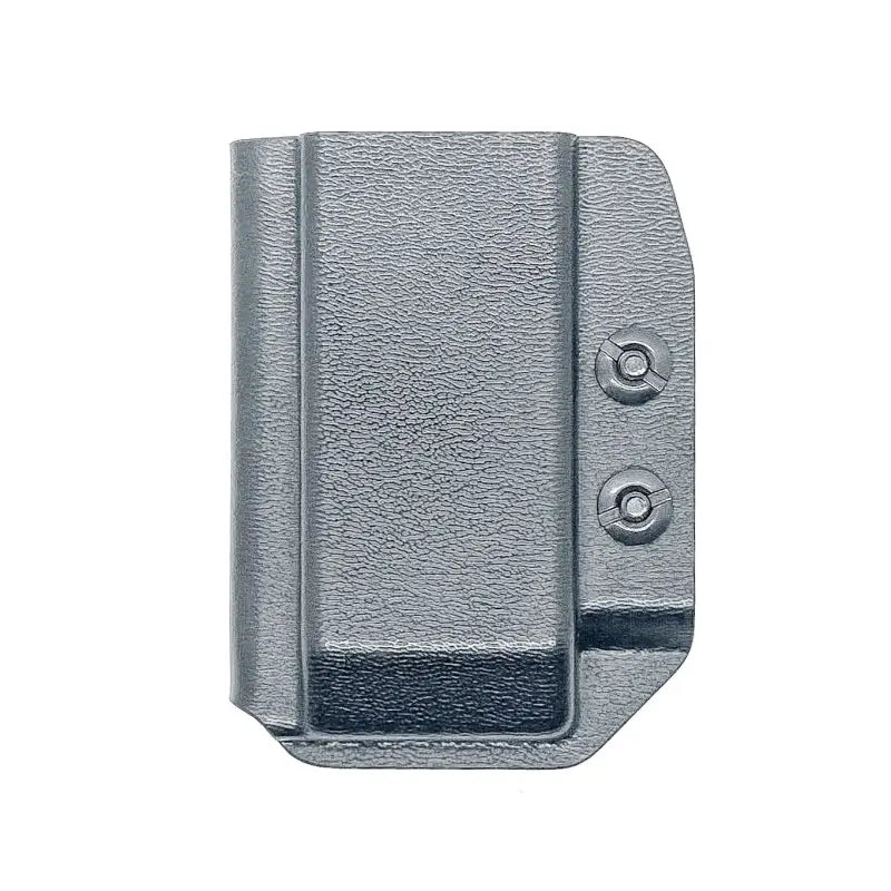Gray textured belt clip for Shield Arms S15 IWB Magazine Pouch by Four Brothers Holsters