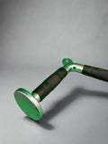 Green and black lat pulldown bar from SFE Chromed Triceps Press Bar product lineup