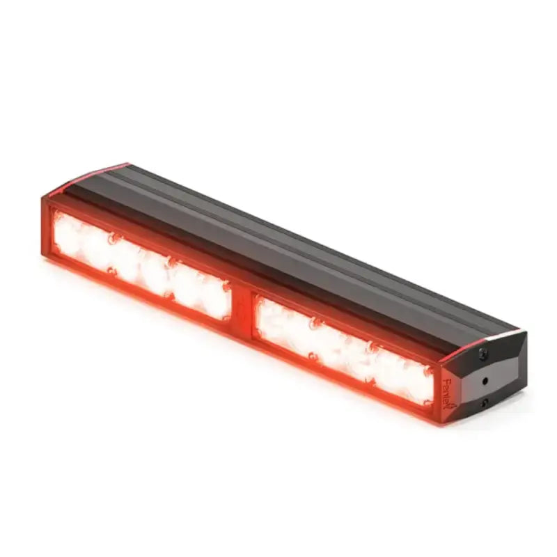 Illuminated red LED stick light on Feniex Fusion-S for first responders safety