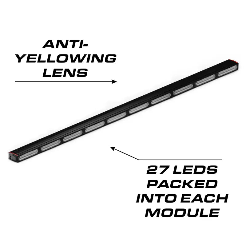 LED light bar on Feniex Quantum 2.0 1000 Stick Light for first responders and firefighters