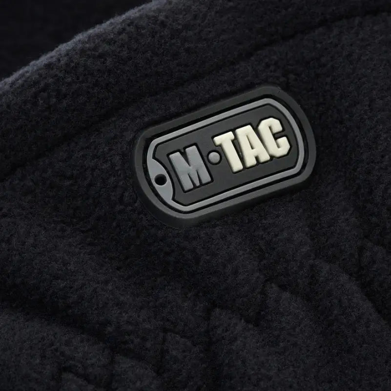 M-Tac logo patch in gray and black on M-Tac Gloves Fleece Thinsulate product