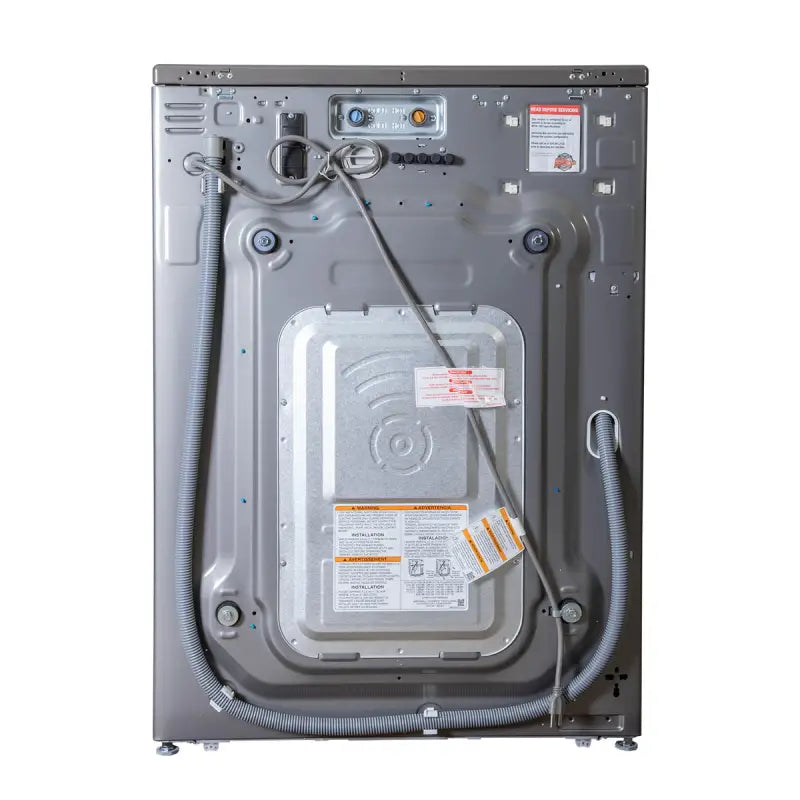 Washing machine rear view for Extractor 22 ew22g turnout gear cleaning for first responders