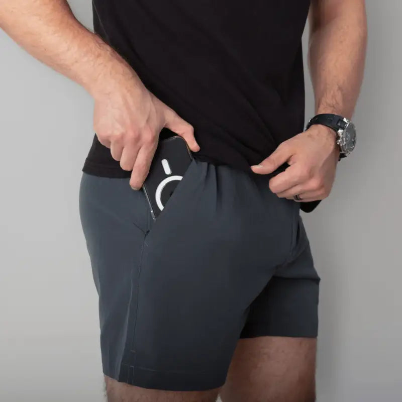 Carrier Training Shorts Mk.II with concealed carry feature perfect for training shorts