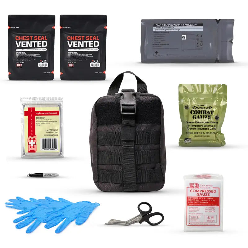 Trauma IFAK Kit for first responders, firefighters, and police emergency medical needs