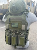 Redemption Tactical CRUSADER 2.0 plate carrier vest with standard 10x12 plates and magazine pouches