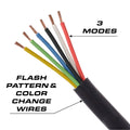 Multi-colored electrical wires for Feniex Fusion-S Surface Mount for first responders