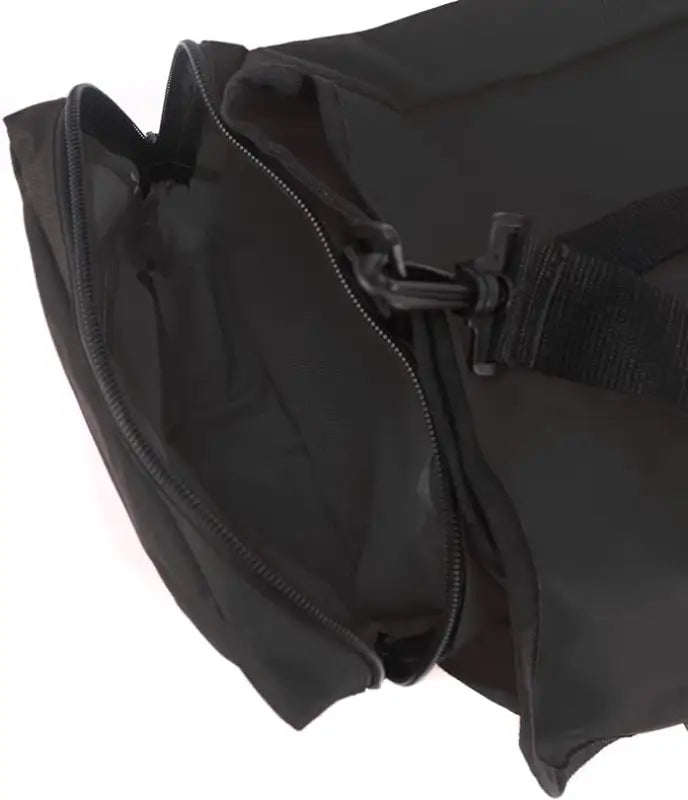 Open black duffel bag showing Fully Stocked EMT Trauma Kit for first responders firefighter police