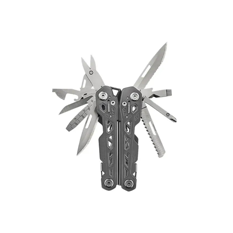 Gerber Gear Truss multi-tool with edge blades and limited lifetime warranty in grey