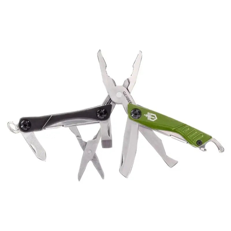 Gerber Gear 31-001132N Dime green multi-tool with pliers, stainless steel, limited lifetime warranty