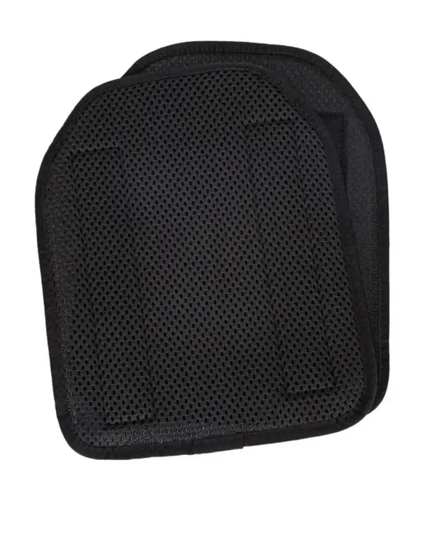 Black breathable mesh pads for standard 10x12 plates in Redemption Tactical Crusader 2.0 vest