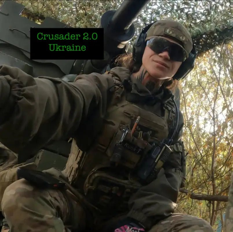 Military person wearing Redemption Tactical Crusader 2.0 plate carrier vest with standard 10x12 plate