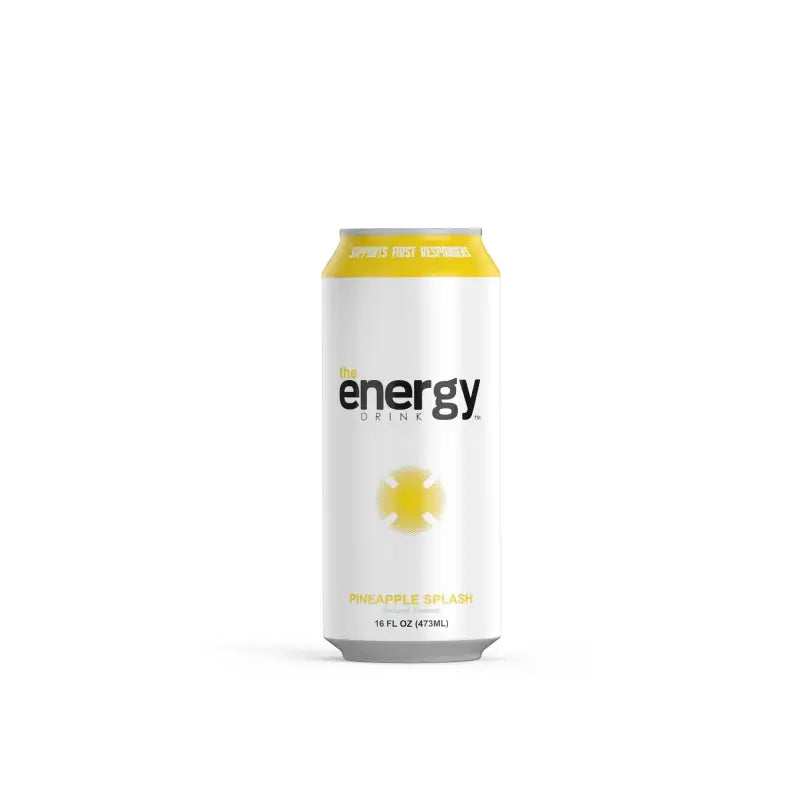 Pineapple Splash Buff’d Energy Can for First Responders from The Energy Pineapple Splash 12 Pack