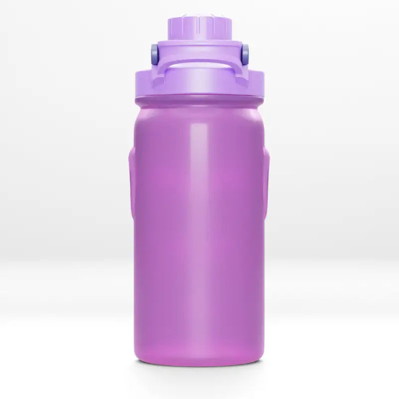 Purple plastic shaker bottle from Harambe Shaker Bottles for hydration and fitness