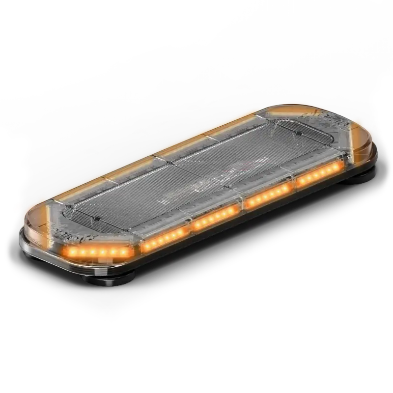 Rectangular amber LED mini light bar on Feniex Quantum 2.0 27-inch mini light bar