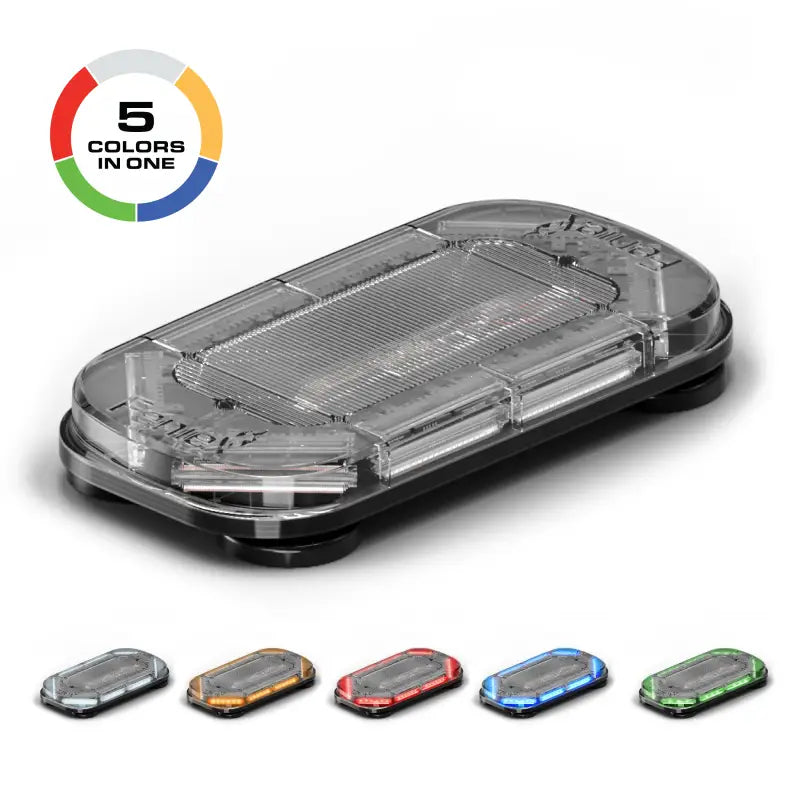 Rectangular LED emergency light bar on Feniex Quantum 2.0 18 Mini Light Bar