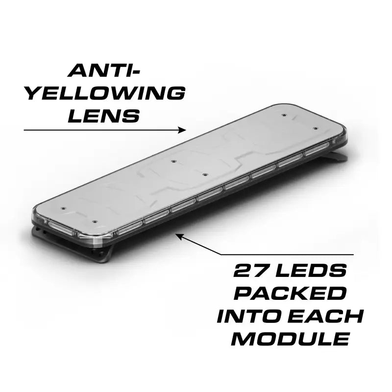 Rectangular LED light bar Feniex Quantum 2.0 44 inch GPL light bar for emergency vehicles
