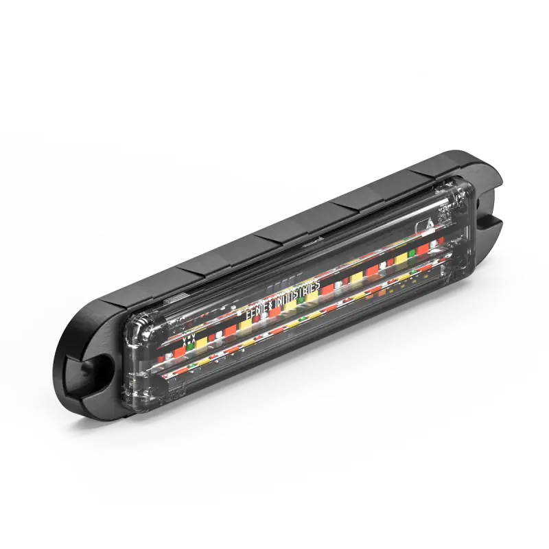 Feniex Q Series Flat Surface Mount with rectangular LED light bar and Q-Link device