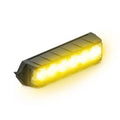 Rectangular yellow LED light bar on Feniex Fusion-S Surface Mount for first responders