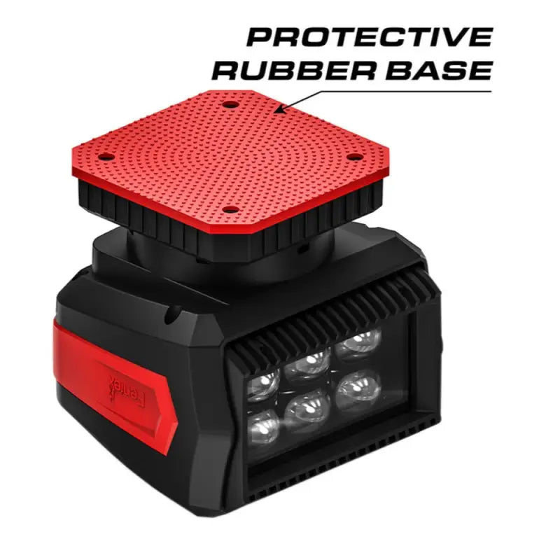 Red and black LED work light for Feniex Remote Spot Light, a powerful remote spot light
