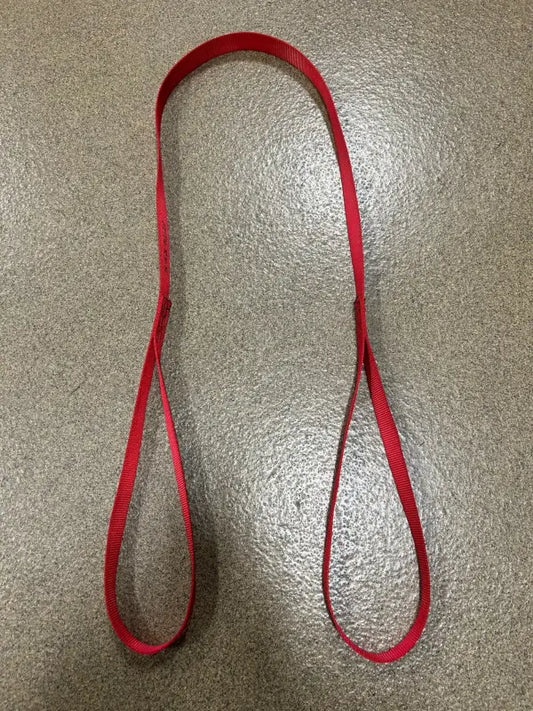 Red fabric loop rescue strap in double loop design for FFDLRS - R60 product