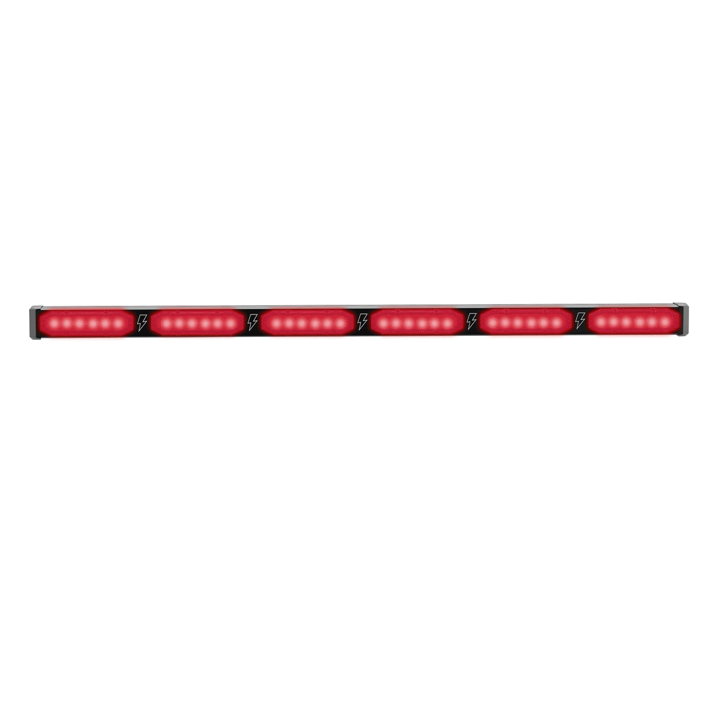 Red LED light bar on UBL U-Lite 600 Dual Color Stick Light for versatile lighting