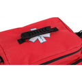 Red first aid bag with molle system in Scherber Basic First Responder Trauma Kit - Fully Stocked