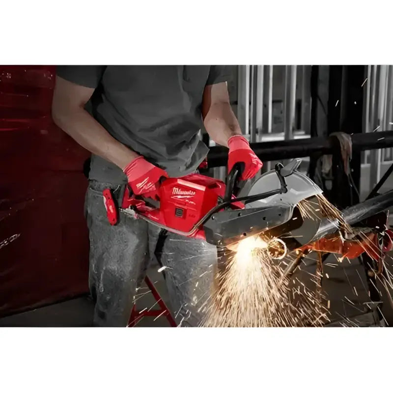 Red metal cutting saw Milwaukee 2786-20 M18 FUEL™ bare tool with ONE-KEY™