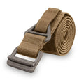Tan nylon tactical riggers belt with plastic buckle for Rescue Riggers Belt