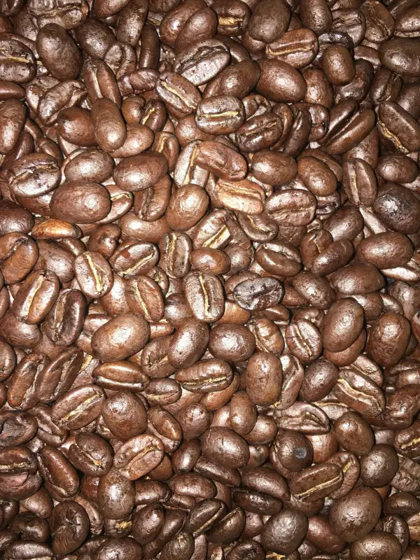 Roasted European Espresso Blend Coffee beans with a rich brown color for authentic espresso
