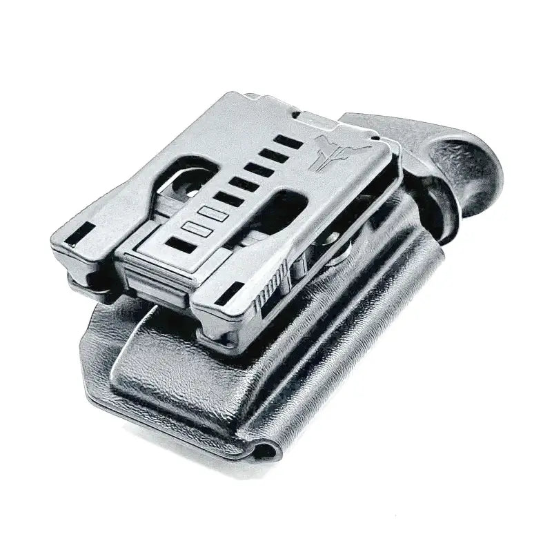 Silver gun holster for H&K 9/40 OWB Magazine Pouch by Four Brothers Holsters
