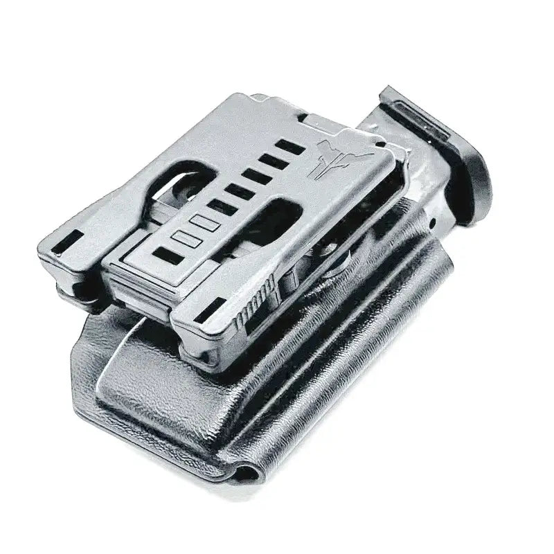 Silver magazine holster for Ruger Security 9mm with Sig P365 P365XL magazine pouch