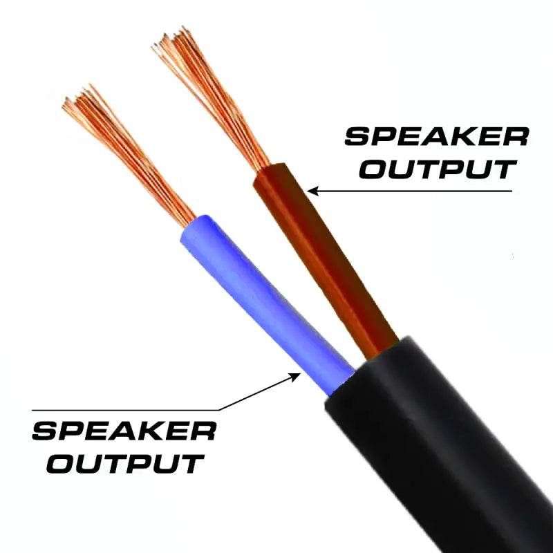 Feniex Triton 100W speaker wire with exposed copper conductors for Triton 100W speaker