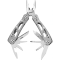 Stainless steel Coast CT211 multi-tool with pliers and folding implements in silver