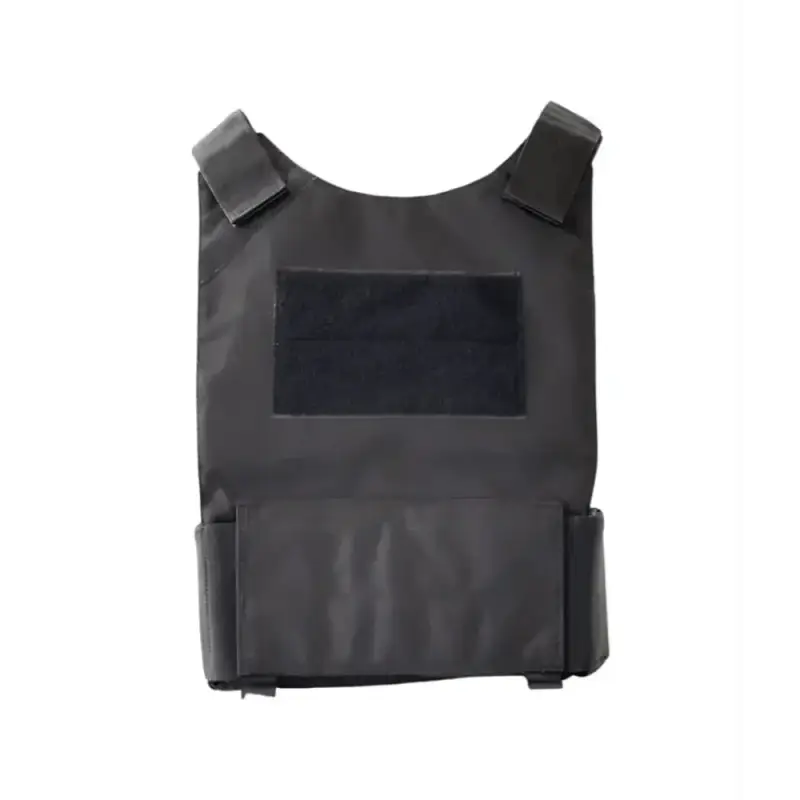 Black Tactical Bulletproof Vest - Stealth Low Visibility Concealed Body Armor Carrier