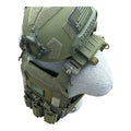 Redemption Tactical CRUSADER 2.0 plate carrier vest with tactical ballistic helmet and standard 10x12 plate