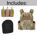 Redemption Tactical Crusader 2.0 plate carrier vest with magazine pouches and mesh pad