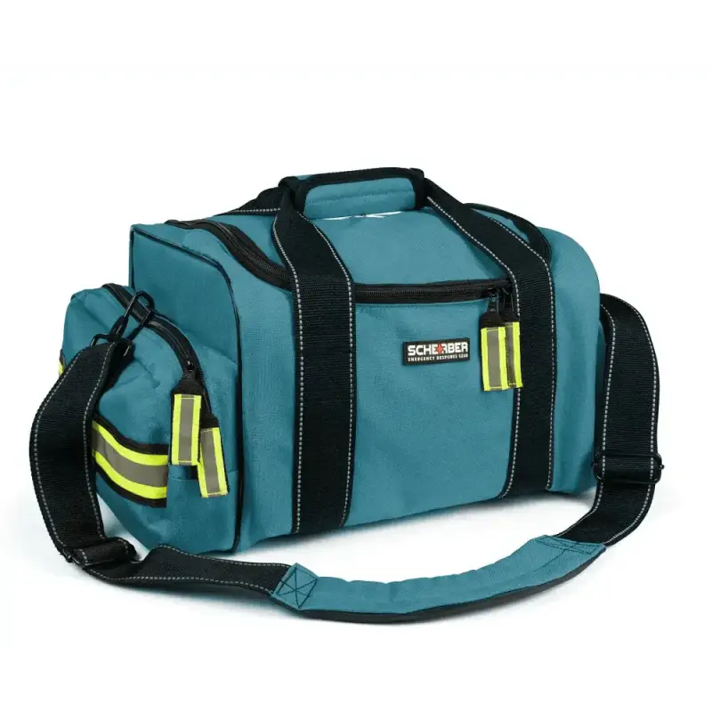 Teal Scherber First Responder Bag, a professional essentials+ EMT EMS trauma bag