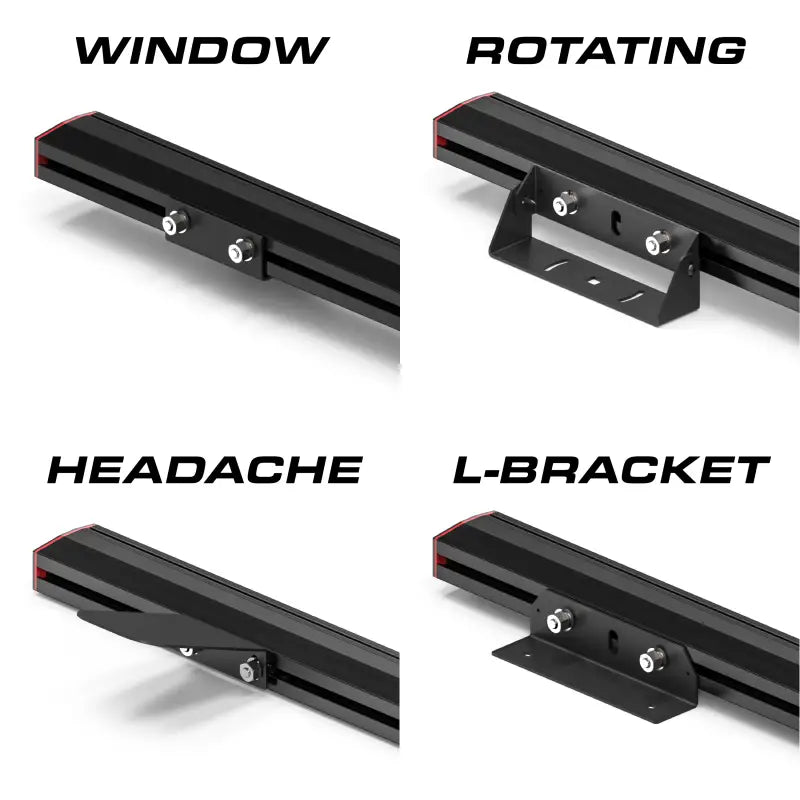 Truck light bar mounting options for Feniex Fusion work light with downloadable Feniex Fusion guide
