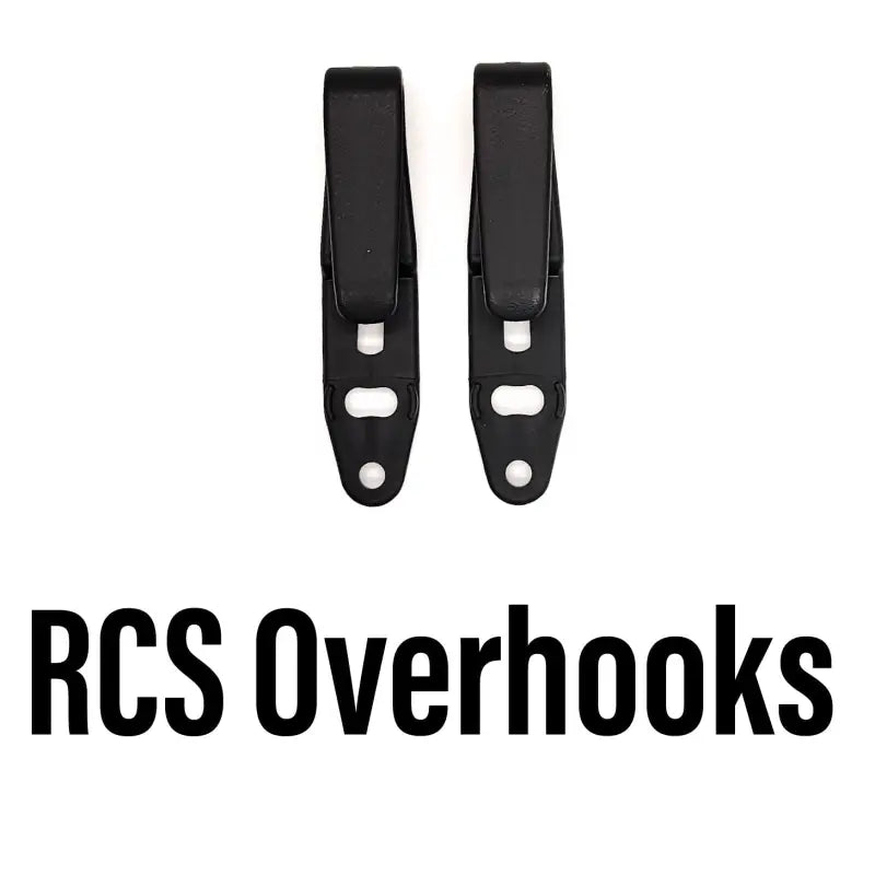 Black RCS Overhooks on Sig Sauer P365-FUSE IWB Holster with magazine pouch