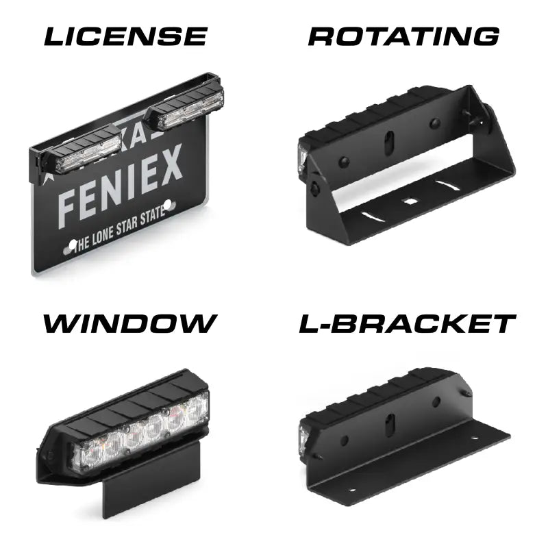 Feniex Q Series Surface Mount Vehicle Lighting Accessories for improved visibility