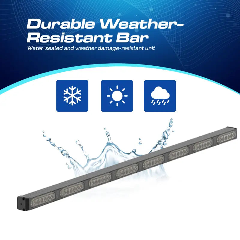 Weather-resistant LED light bar on UBL U-Lite 800 Dual Color Stick Light product