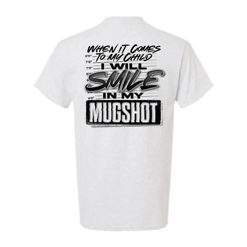 White safety yellow t-shirt with graphic design from Mugshot Safety Yellow T-Shirt