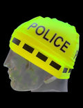 Yellow police head covering beanie for police and first responders comfort and style