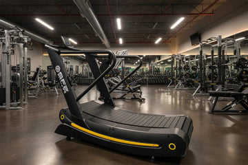 High quality gym equipment including selectorized machines and treadmills, ideal for fitness enthusiasts looking to enhance their workout experience.