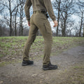 M-Tac Tactical Pants Sahara Flex Light displayed with Flex Rip-Stop fabric that resists sun fading.